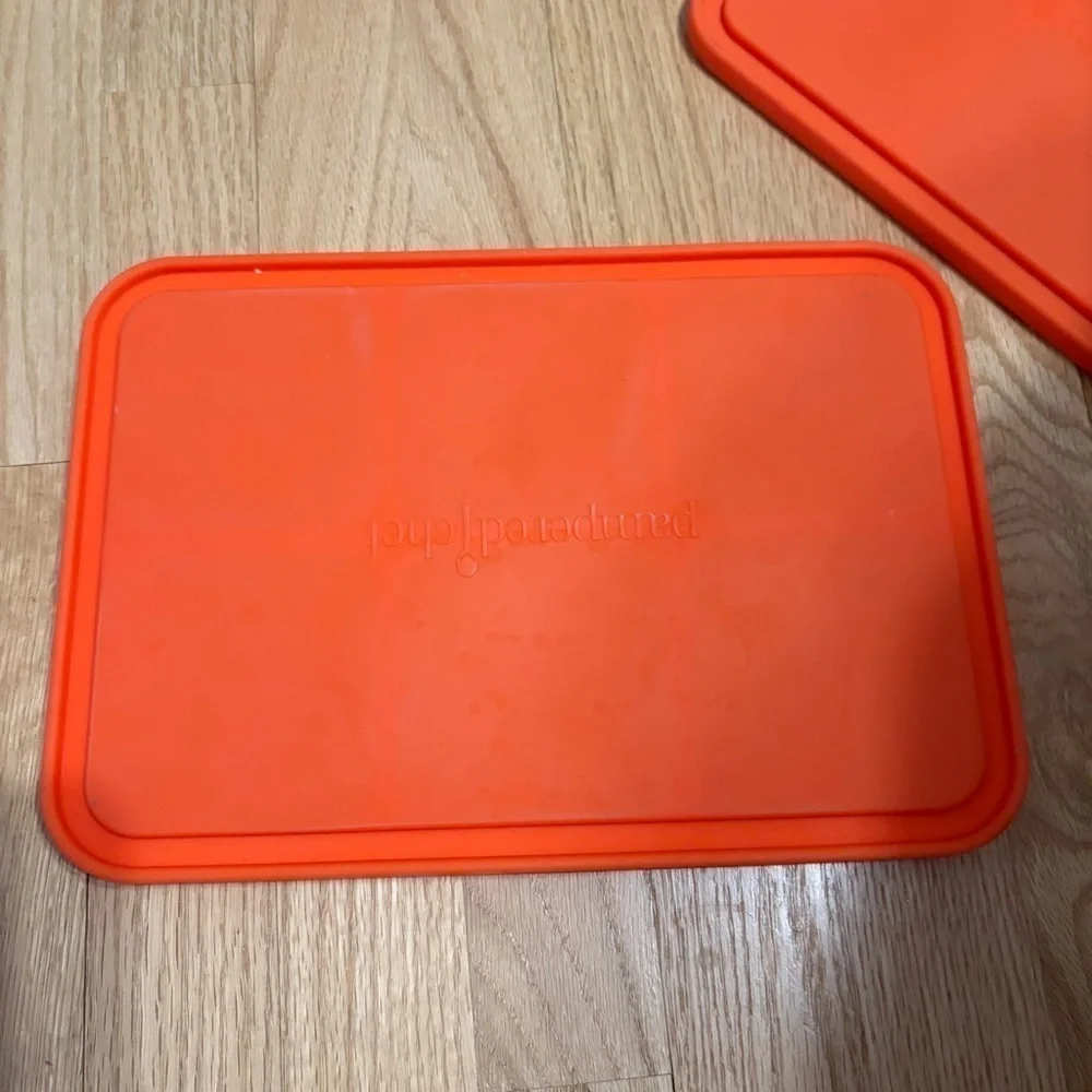 Pampered Chef 3 pc Silicone Ice Cream Sandwich maker molds DIY treats